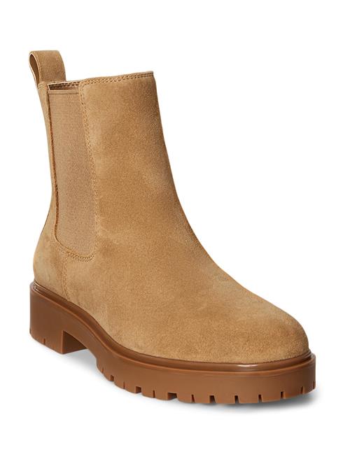 Lauren Ralph Lauren Chelsea Boots 'ALLYSON'  camel