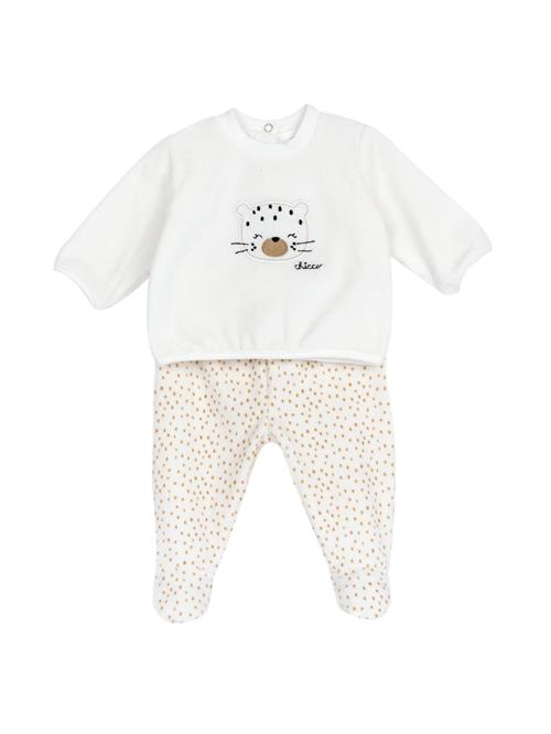 Chicco Sæt  lysebrun / sort / hvid