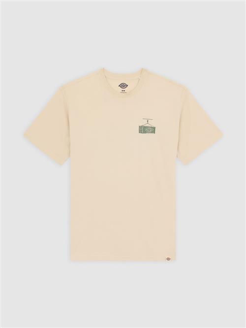 DICKIES Bluser & t-shirts 'Apison'  beige / grøn