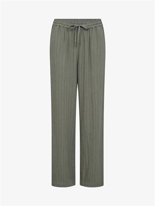 Soyaconcept Bukser 'Poula'  khaki / sort