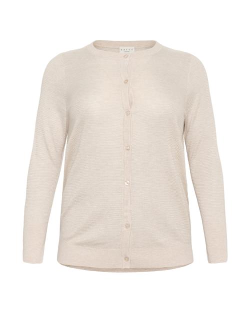 KAFFE CURVE Cardigan 'Amana'  nude