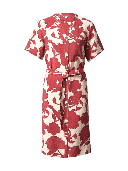 OBJECT Blusekjole 'OBJJacira'  creme / mørkerød