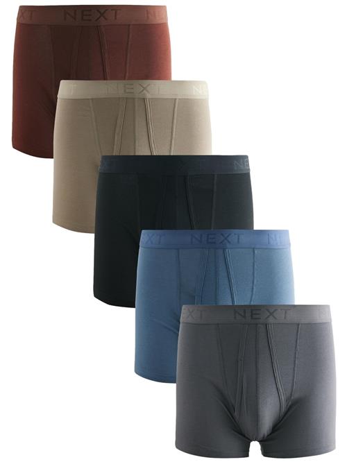 Next Boksershorts  beige / blå / rustbrun / grå / sort
