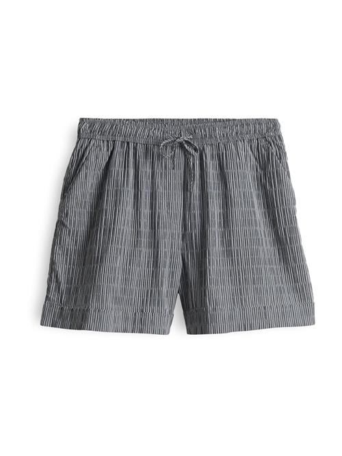 OPUS Bukser 'Melane'  natblå / hvid