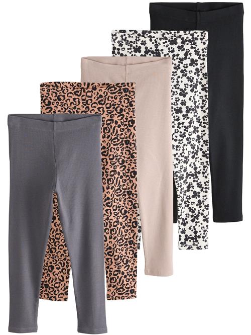 Next Leggings  brun / mørkegrå / sort / hvid
