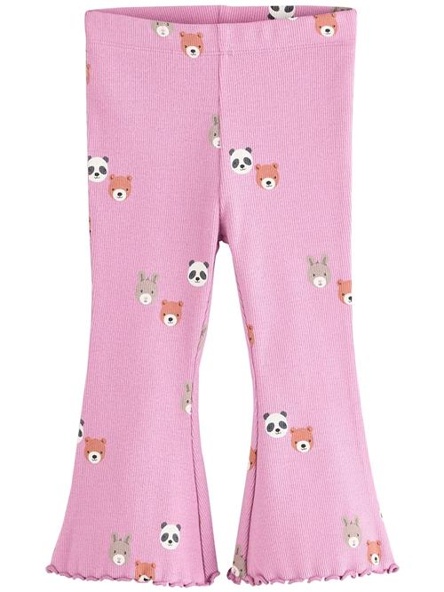 Next Leggings  mørkeorange / lys pink / sort / hvid