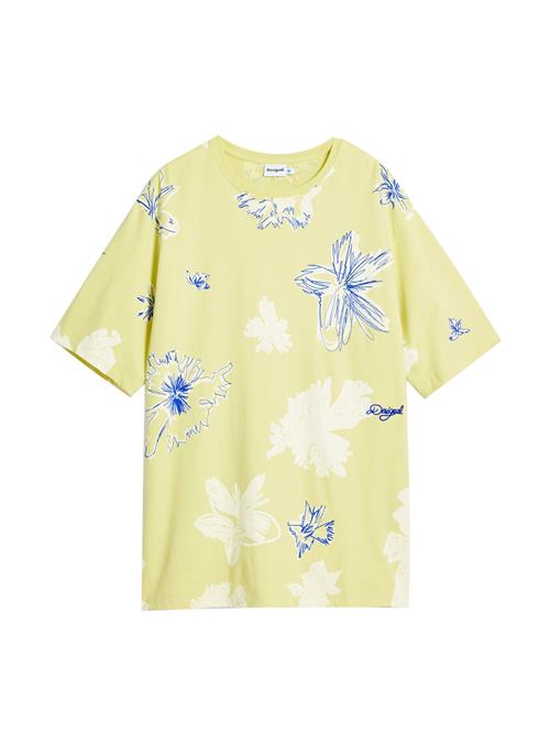 Desigual Bluser & t-shirts  blå / lysegrøn / hvid