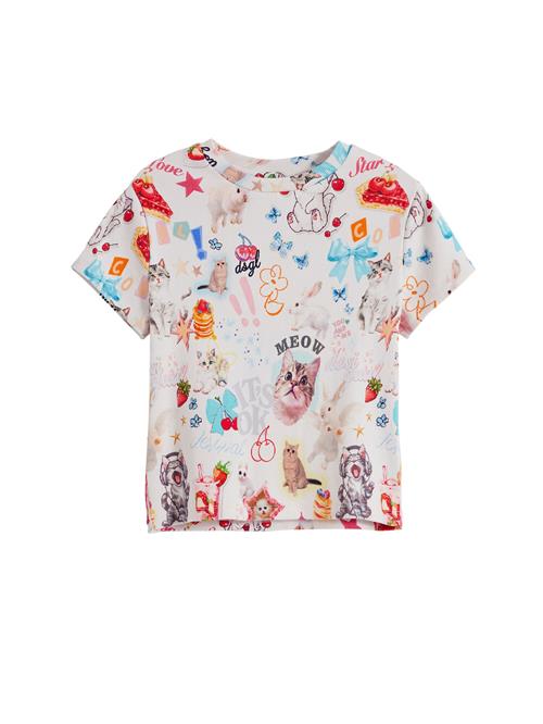 Desigual Bluser & t-shirts  lyseblå / orange / rød / hvid