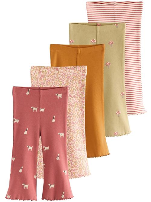 Next Leggings  kiwi / mørkeorange / melon / uldhvid