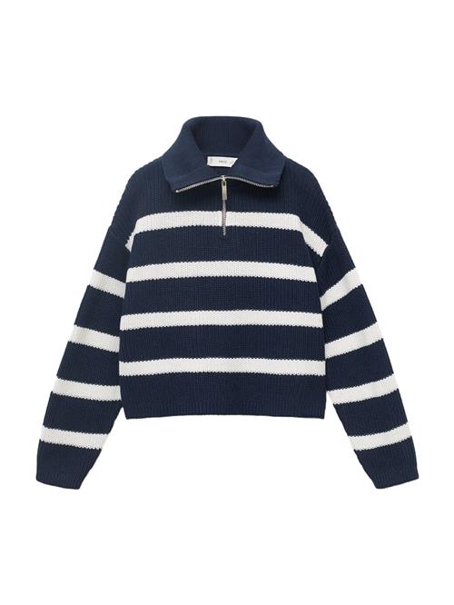 MANGO KIDS Pullover 'DELPHY'  navy / hvid