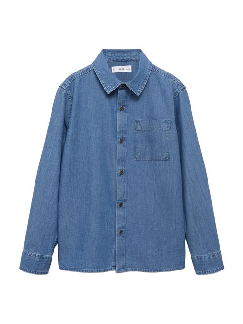 MANGO KIDS Skjorte 'TONI'  blue denim