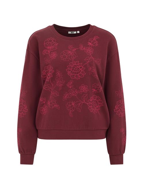 WE Fashion Sweatshirt  rød / burgunder