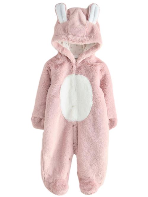 Next Overall  lyserød / hvid