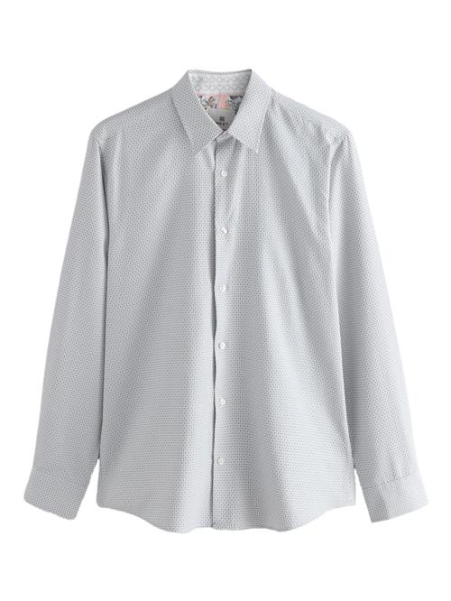 Next Skjorte  grå / hvid