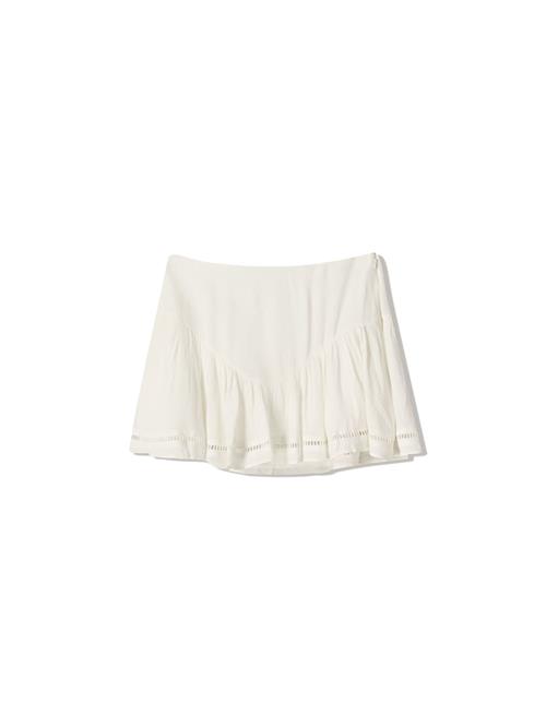 Bershka Nederdel  offwhite