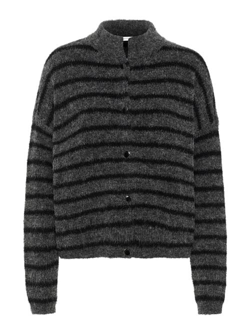 Gestuz Cardigan 'AlphaGZ'  sort / sort-meleret