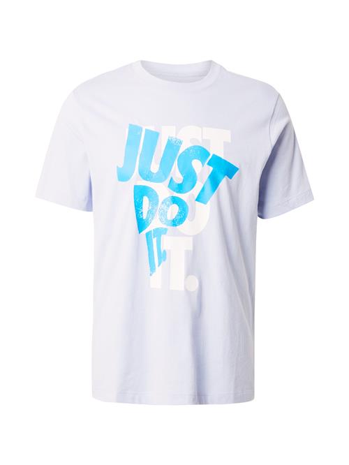 Nike Sportswear Bluser & t-shirts  himmelblå / lysegrå / hvid