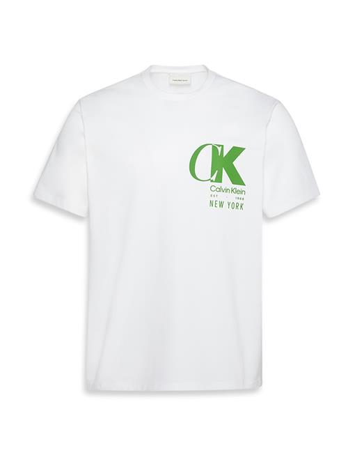 Calvin Klein Bluser & t-shirts '20S'  grøn / hvid