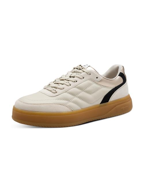 Tamaris Sneaker low  elfenben / guld / sort