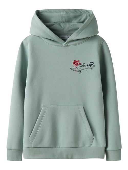 NAME IT Sweatshirt 'NKMKILIAN'  navy / pastelgrøn / lyserød / rød