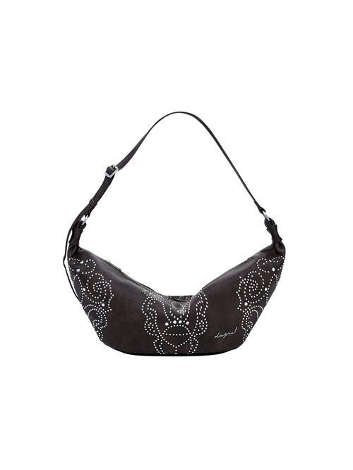 Desigual Håndtaske 'Poker Face Munster 2.0'  brun / sølv