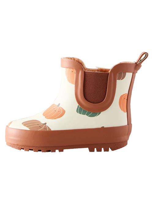 Next Gummistøvler 'Wellies'  elfenben / lysebrun / grøn / orange