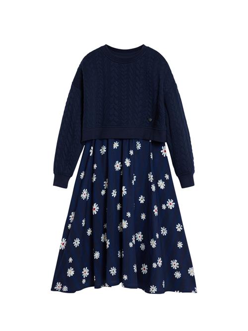 Desigual Kjole  blå / hvid