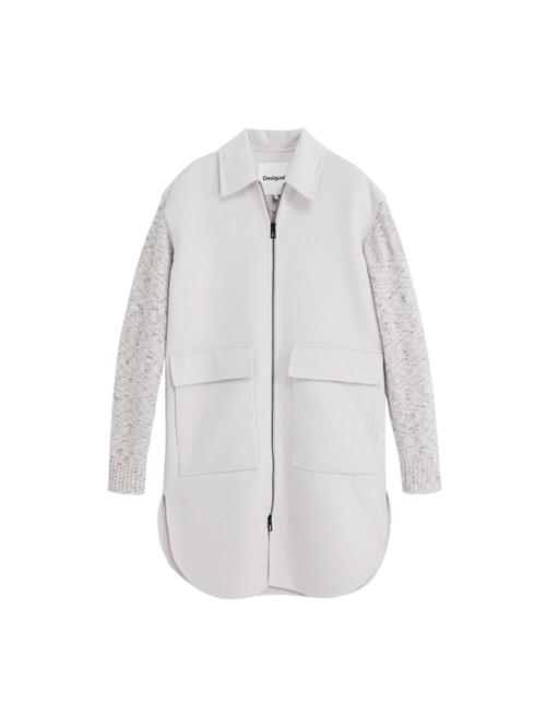 Desigual Overgangsfrakke  offwhite / hvid-meleret