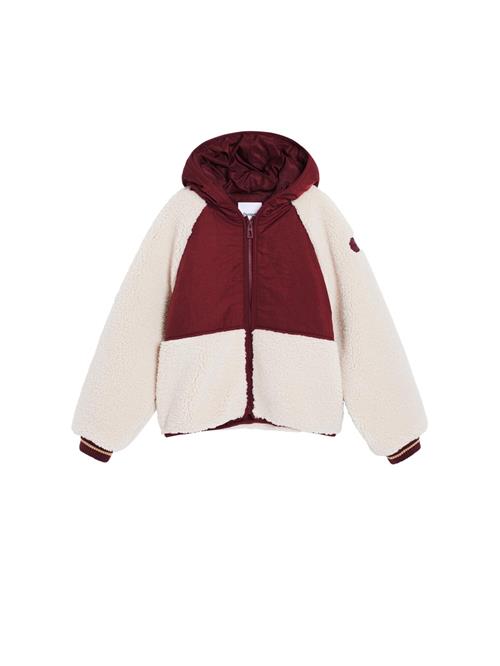 Desigual Vinterjakke  bordeaux / hvid