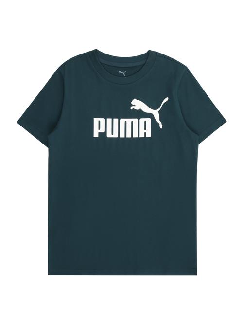 PUMA Shirts 'Ess No. 1'  gran / hvid