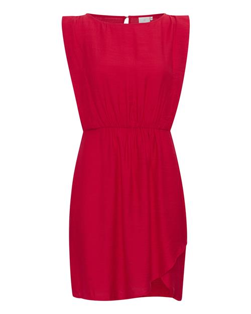 Kaffe Kjole 'Teri'  rustrød