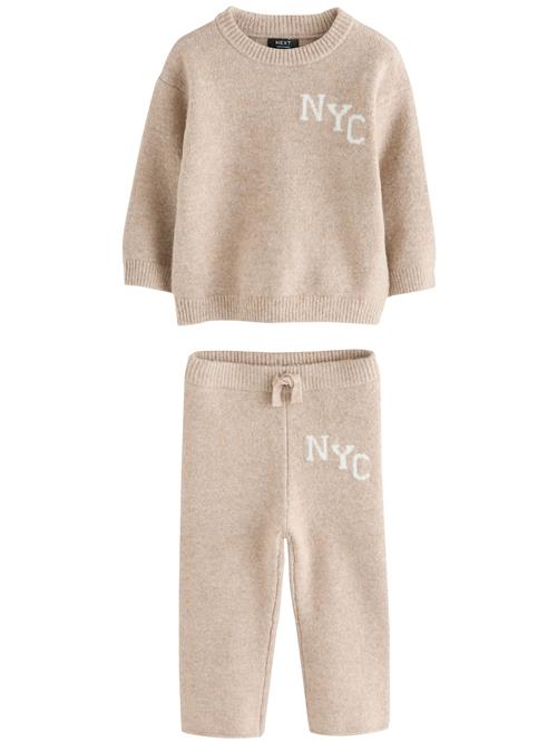 Next Sæt 'NYC'  beige / hvid