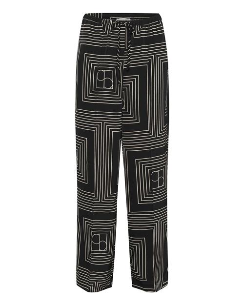 SOAKED IN LUXURY Bukser  sort / hvid