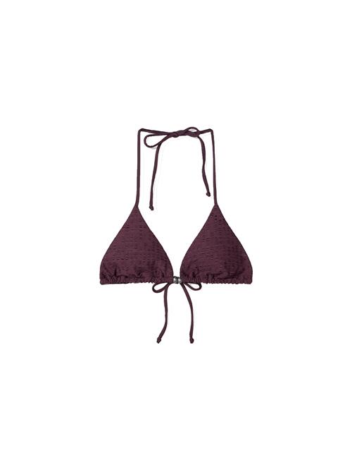 Bershka Bikinioverdel  aubergine