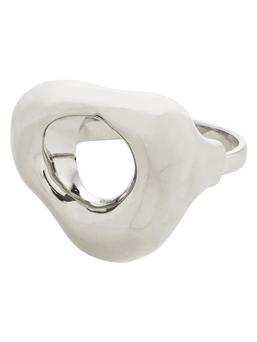 Pilgrim Ring ' Free '  sølv / hvid