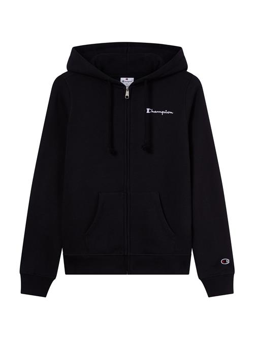 Champion Authentic Athletic Apparel Sweatjakke  sort / hvid