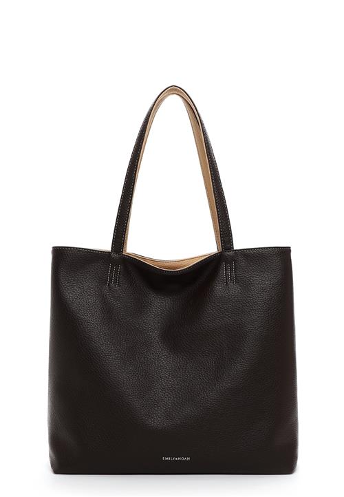 Emily & Noah Shopper 'Eva'  brokade / sort