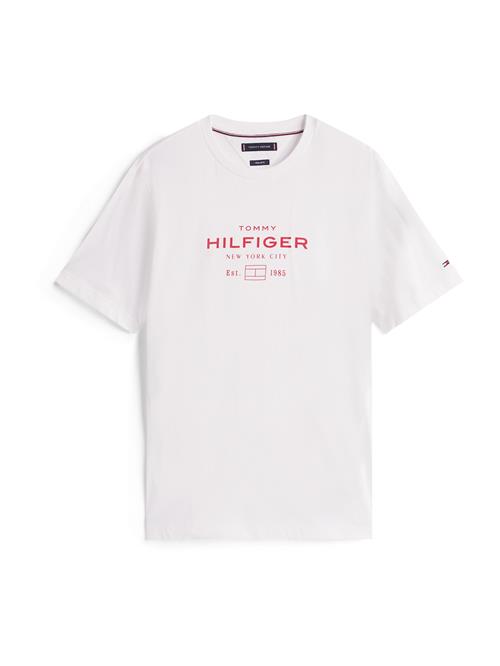 TOMMY HILFIGER Bluser & t-shirts  rød / hvid