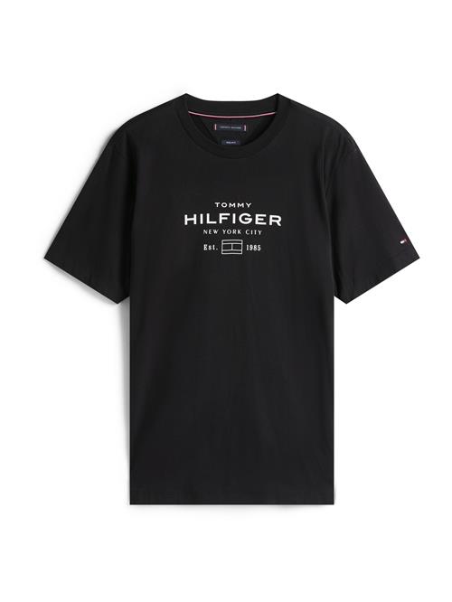 TOMMY HILFIGER Bluser & t-shirts  sort / hvid