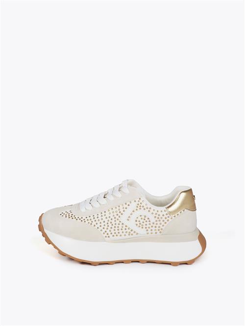 Lola Casademunt Sneaker low  beige / guld / offwhite