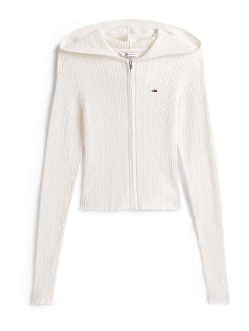 Tommy Jeans Cardigan 'ESSENTIAL'  hvid