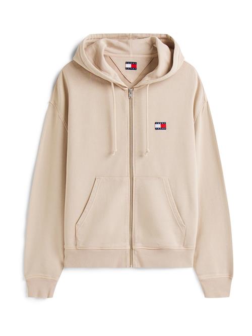 Tommy Jeans Sweatjakke '90S NEW CLSSCS'  marin / taupe / rød / hvid