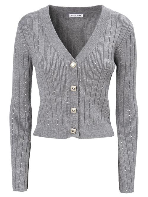 Influencer Cardigan  grå