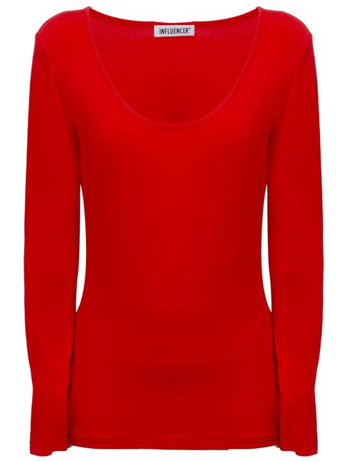 Influencer Shirts  rød