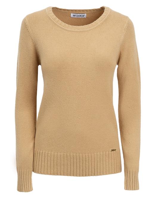 Influencer Pullover  camel