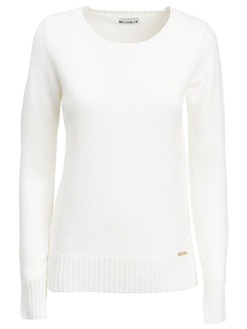 Influencer Pullover  hvid