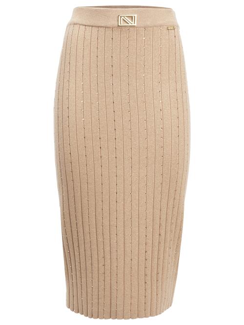 Influencer Nederdel  beige