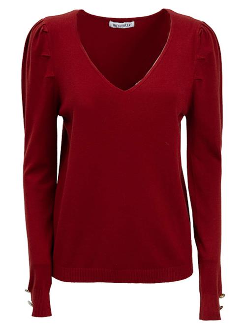 Influencer Pullover  bordeaux