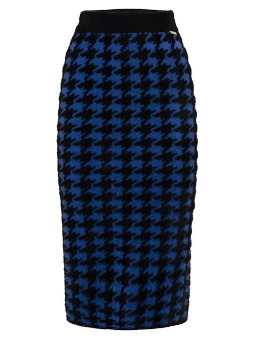 Influencer Nederdel  koboltblåt / sort