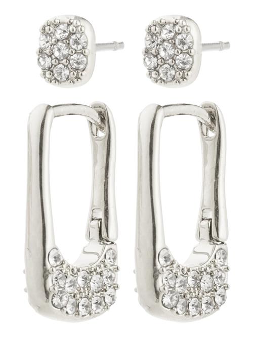 Pilgrim Ørering ' Instant '  sølv / transparent